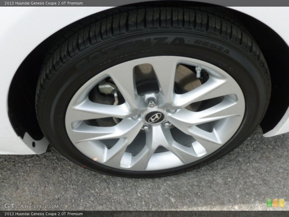 2013 Hyundai Genesis Coupe 2.0T Premium Wheel and Tire Photo #65520212
