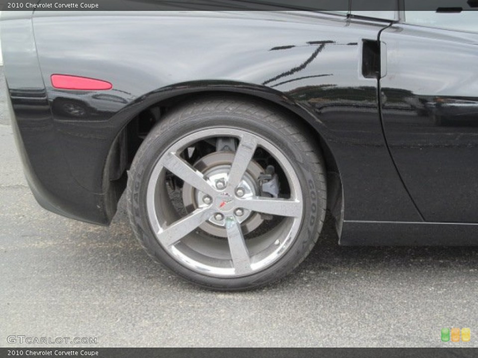 2010 Chevrolet Corvette Coupe Wheel and Tire Photo #65521154
