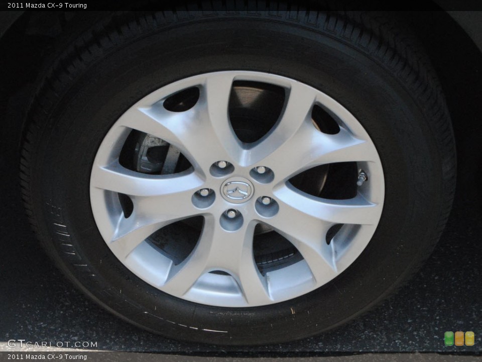 2011 Mazda CX-9 Touring Wheel and Tire Photo #65523365