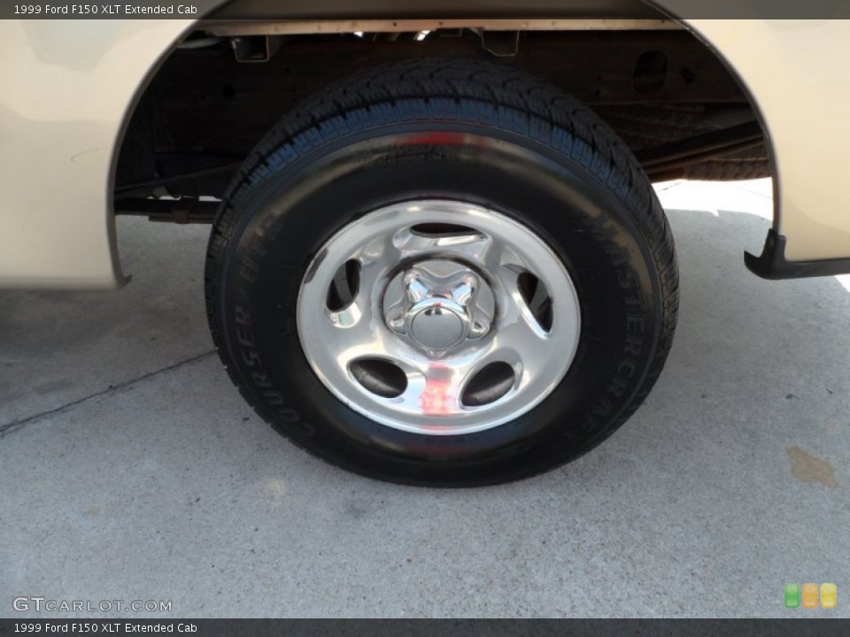 1999 Ford F150 XLT Extended Cab Wheel and Tire Photo #65533551