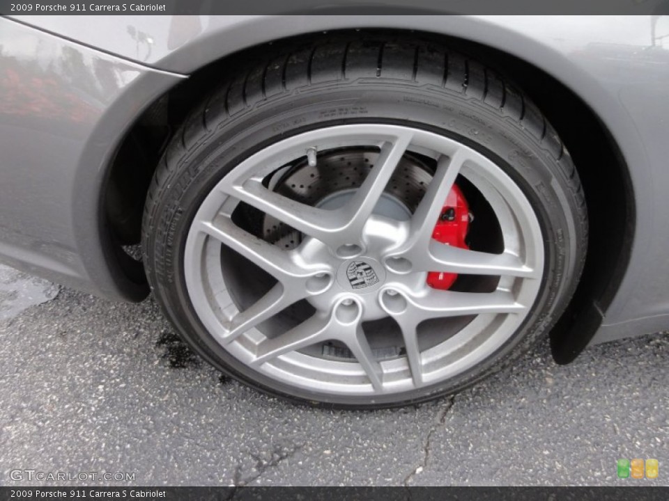 2009 Porsche 911 Carrera S Cabriolet Wheel and Tire Photo #65536407