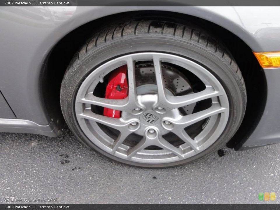 2009 Porsche 911 Carrera S Cabriolet Wheel and Tire Photo #65536413