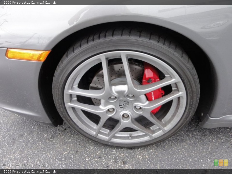 2009 Porsche 911 Carrera S Cabriolet Wheel and Tire Photo #65536425