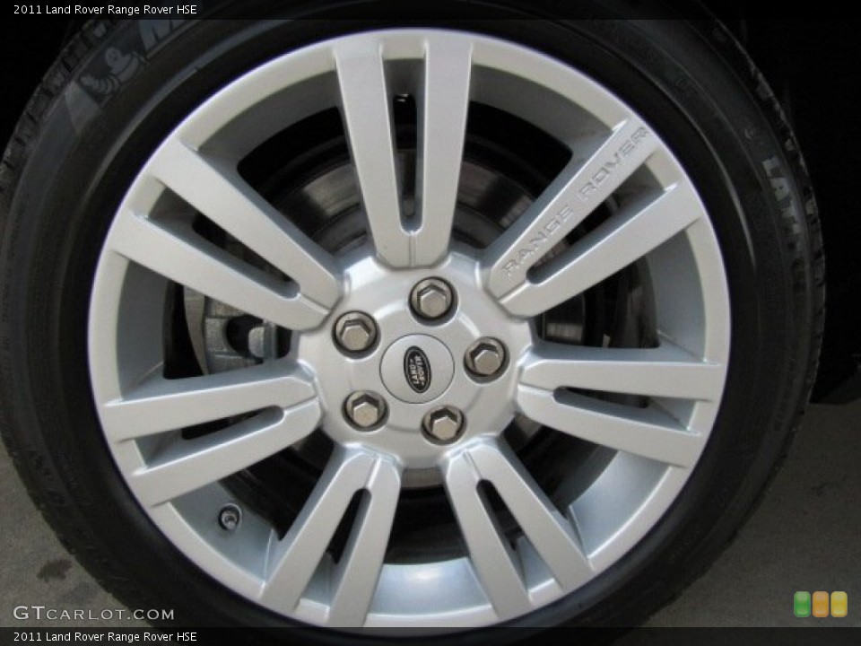 2011 Land Rover Range Rover HSE Wheel and Tire Photo #65539671