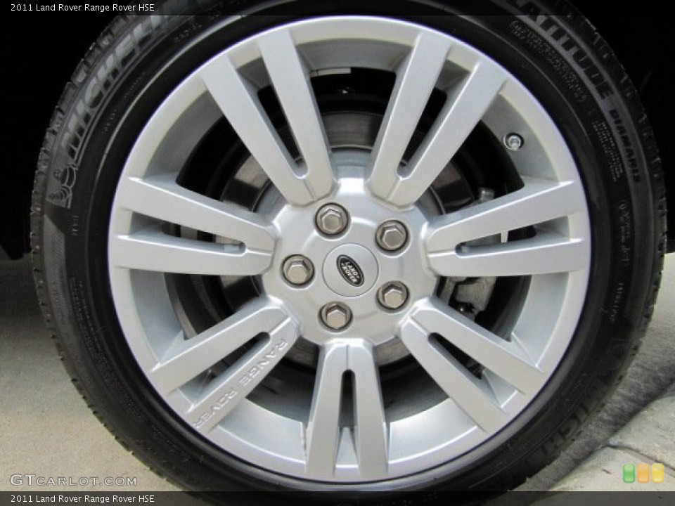 2011 Land Rover Range Rover HSE Wheel and Tire Photo #65539689
