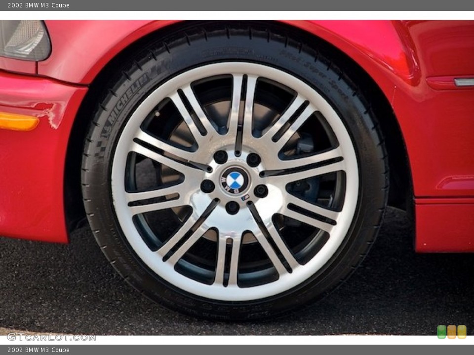 2002 BMW M3 Coupe Wheel and Tire Photo #65544231