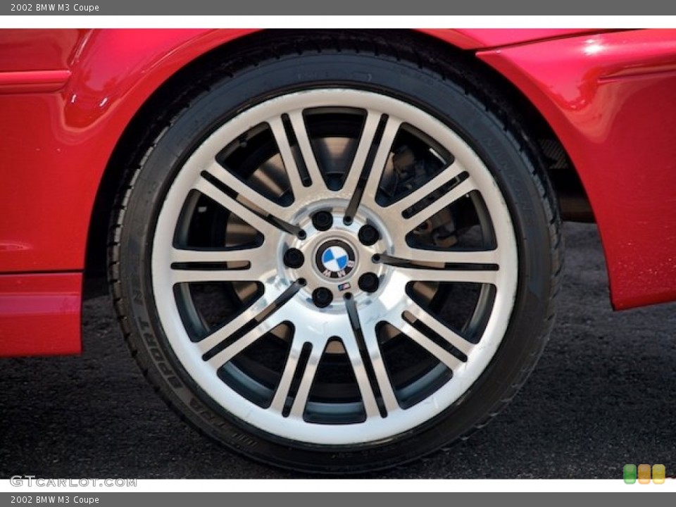 2002 BMW M3 Coupe Wheel and Tire Photo #65544234