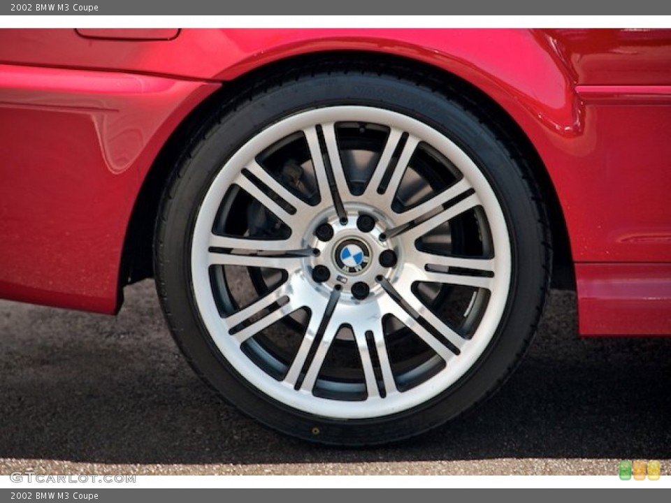 2002 BMW M3 Coupe Wheel and Tire Photo #65544240