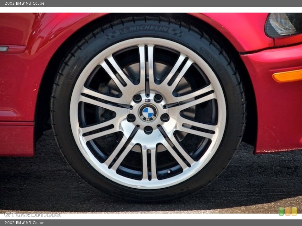 2002 BMW M3 Coupe Wheel and Tire Photo #65544246