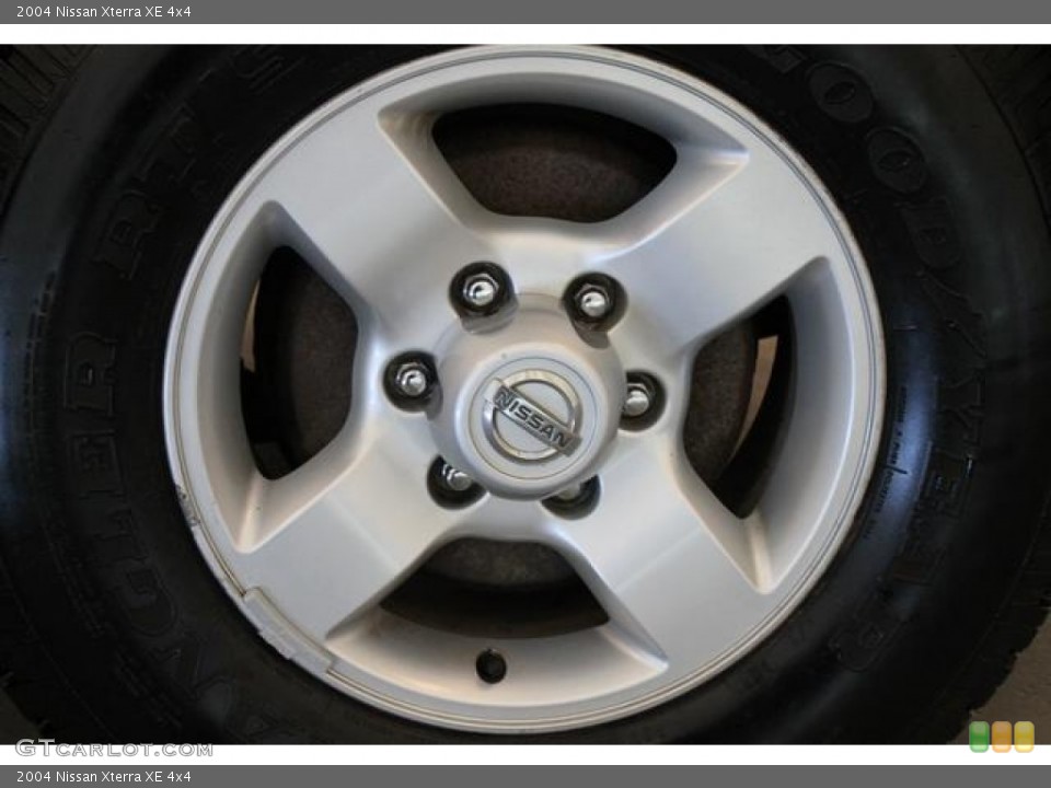 2004 Nissan Xterra XE 4x4 Wheel and Tire Photo #65547186
