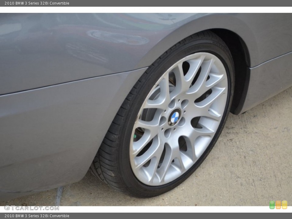 2010 BMW 3 Series 328i Convertible Wheel and Tire Photo #65547960