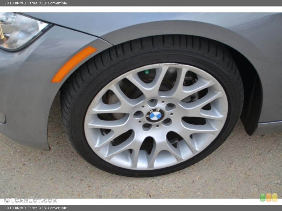 2010 BMW 3 Series 328i Convertible Wheel and Tire Photo #65547972