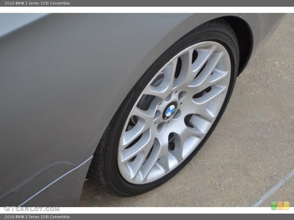 2010 BMW 3 Series 328i Convertible Wheel and Tire Photo #65547975