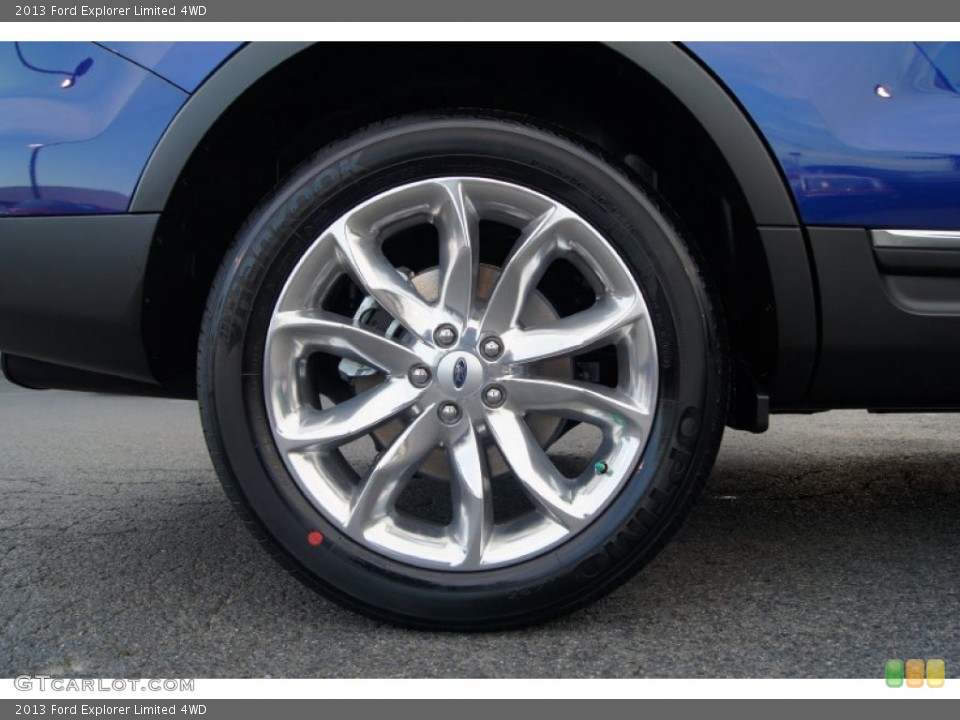 2013 Ford Explorer Limited 4WD Wheel and Tire Photo #65548575