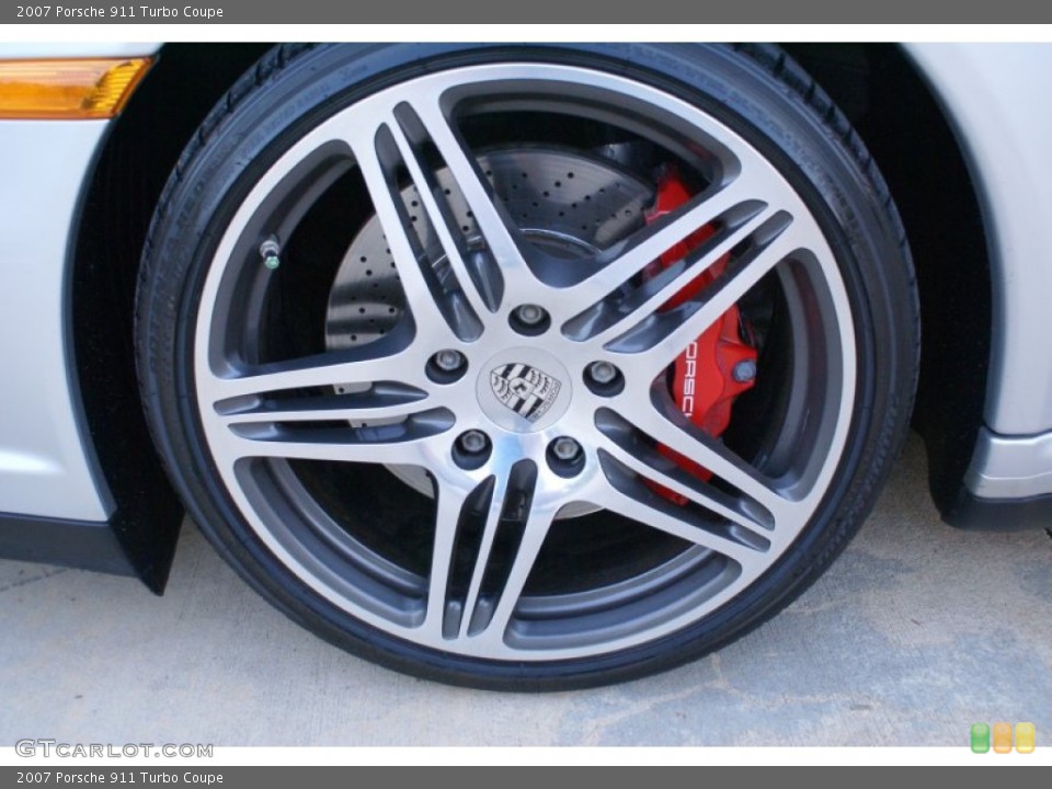 2007 Porsche 911 Turbo Coupe Wheel and Tire Photo #65555946
