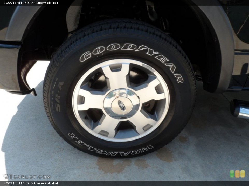 2009 Ford F150 FX4 SuperCab 4x4 Wheel and Tire Photo #65556923