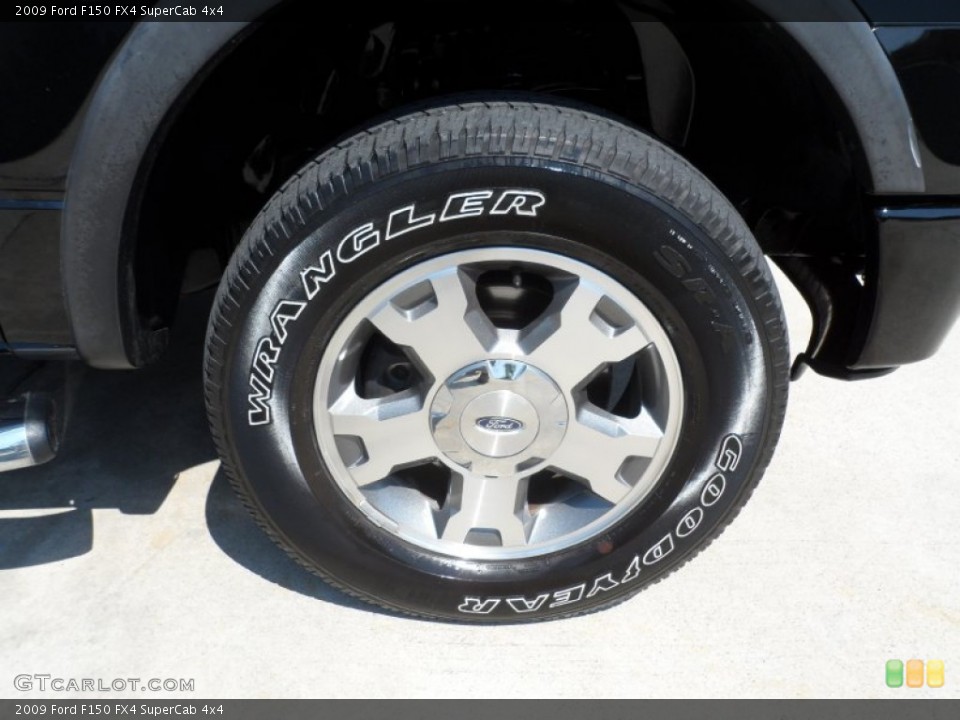 2009 Ford F150 FX4 SuperCab 4x4 Wheel and Tire Photo #65557001