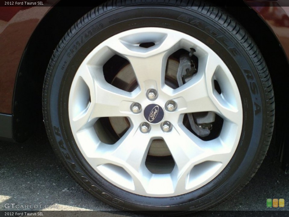 2012 Ford Taurus SEL Wheel and Tire Photo #65567636
