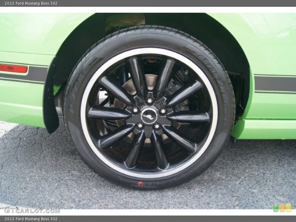 2013 Ford Mustang Boss 302 Wheel and Tire Photo #65569313