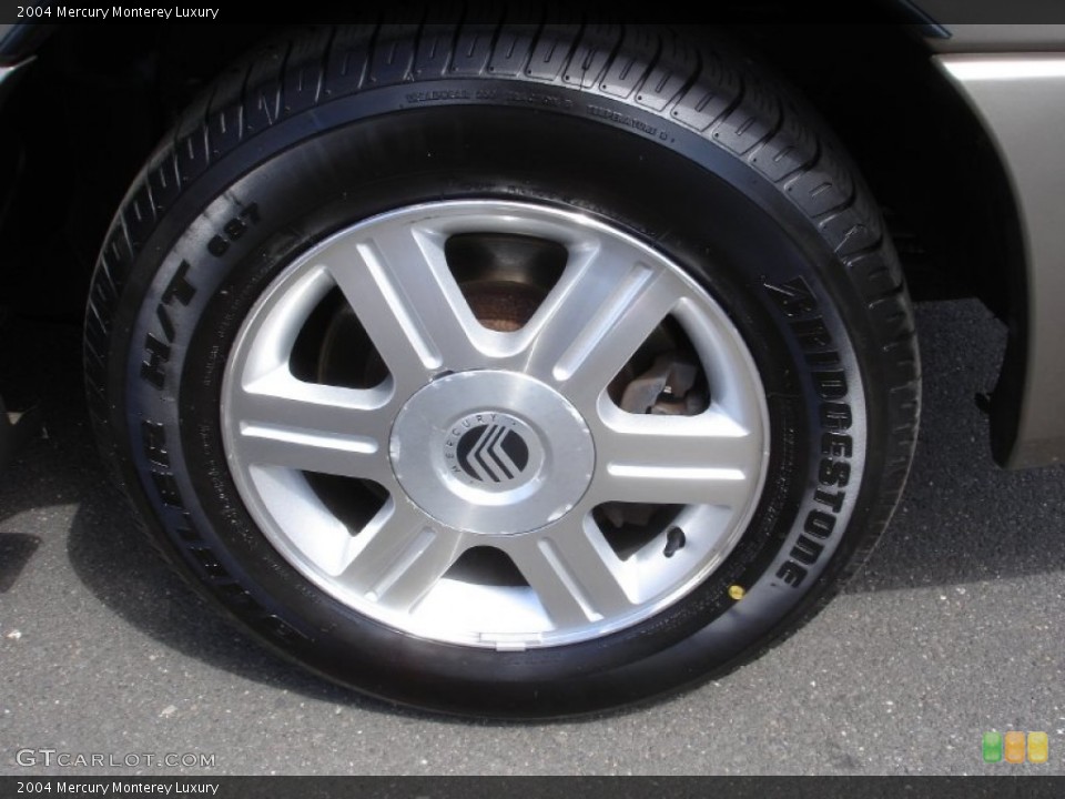 2004 Mercury Monterey Luxury Wheel and Tire Photo #65571944