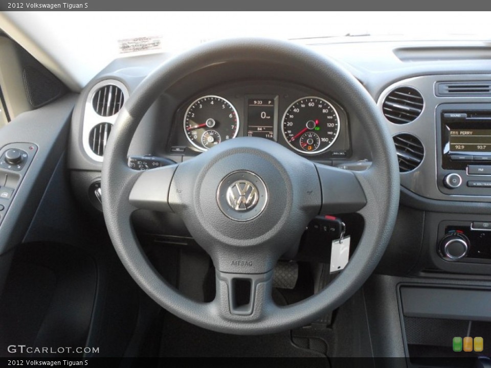 2012 Volkswagen Tiguan S Wheel and Tire Photo #65574683