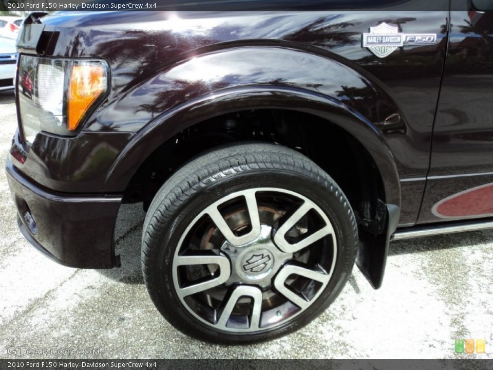 2010 Ford F150 Harley-Davidson SuperCrew 4x4 Wheel and Tire Photo #65579870