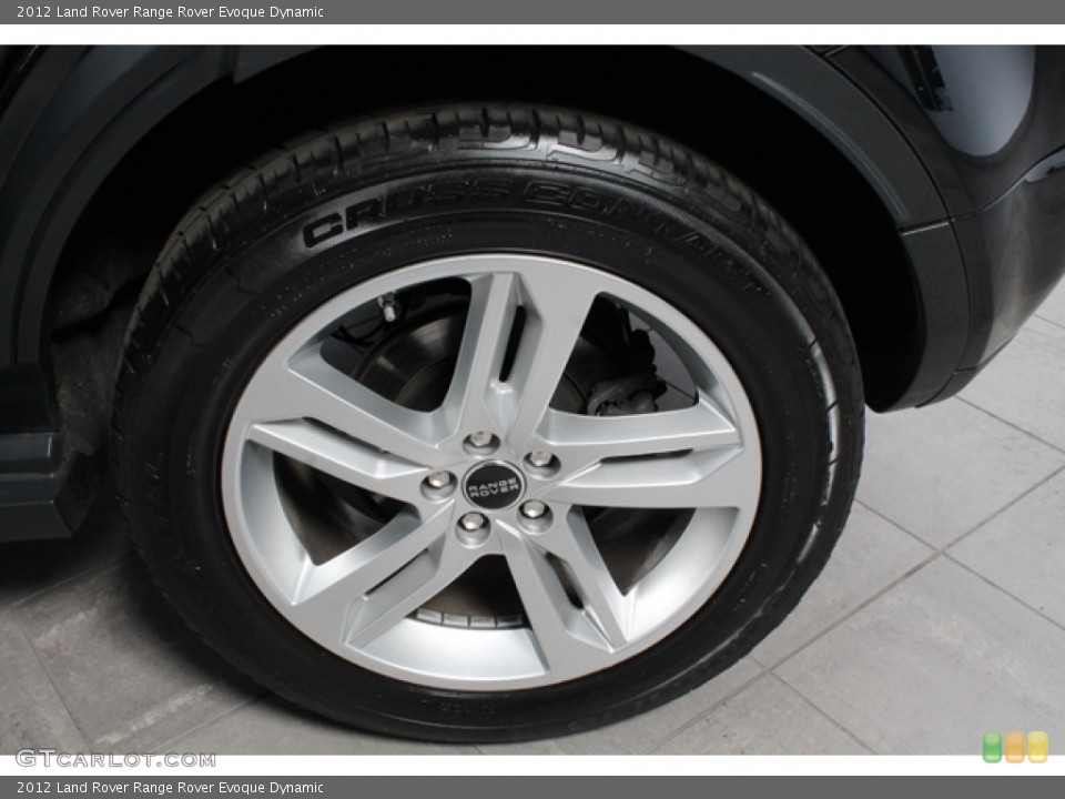 2012 Land Rover Range Rover Evoque Dynamic Wheel and Tire Photo #65579912