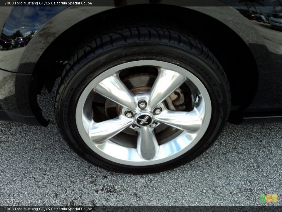 2008 Ford Mustang GT/CS California Special Coupe Wheel and Tire Photo #65580128