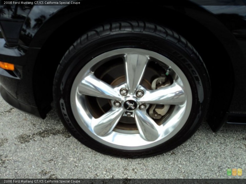 2008 Ford Mustang GT/CS California Special Coupe Wheel and Tire Photo #65580203