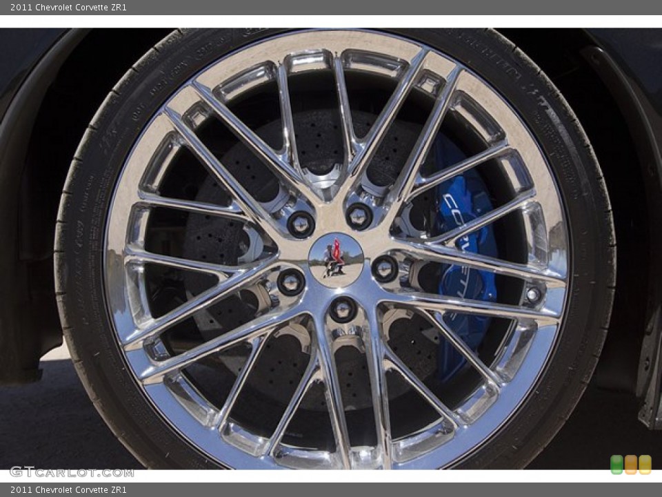 2011 Chevrolet Corvette ZR1 Wheel and Tire Photo #65582204