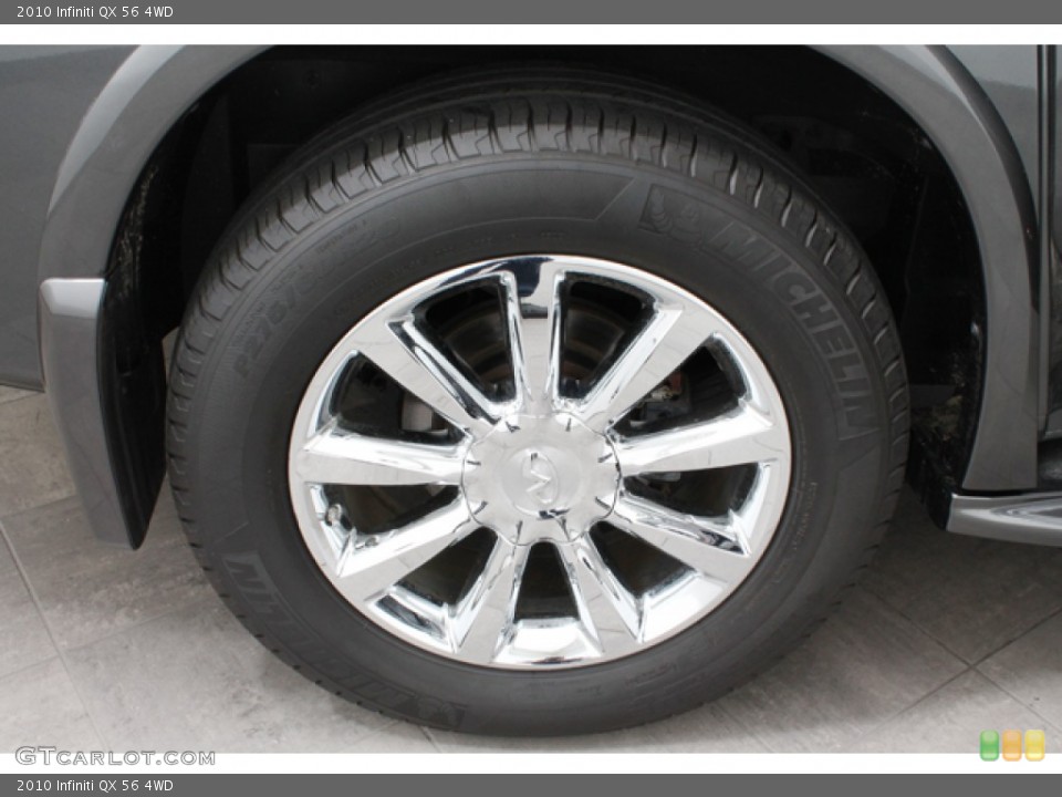 2010 Infiniti QX 56 4WD Wheel and Tire Photo #65583515