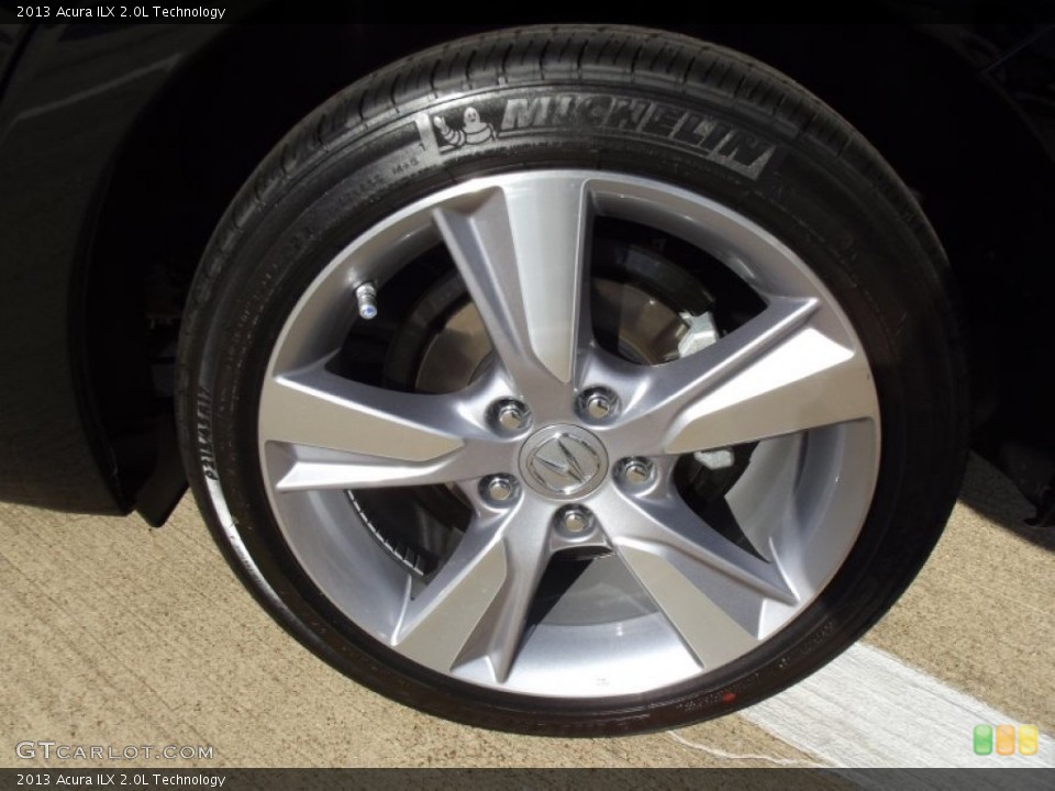 2013 Acura ILX 2.0L Technology Wheel and Tire Photo #65586440