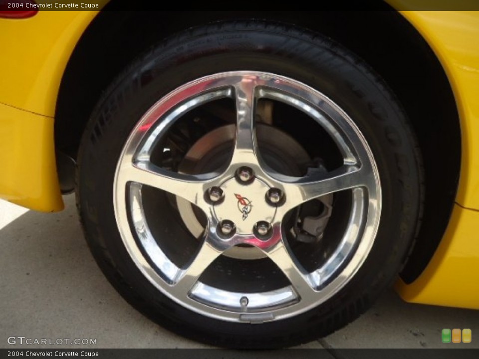 2004 Chevrolet Corvette Coupe Wheel and Tire Photo #65599706