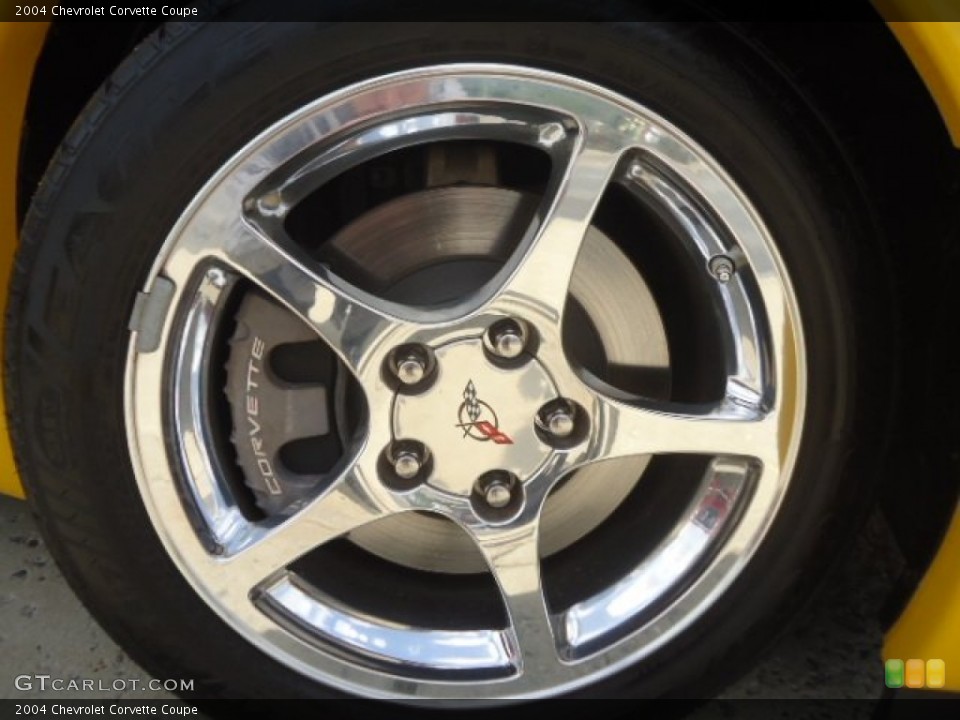 2004 Chevrolet Corvette Coupe Wheel and Tire Photo #65599723