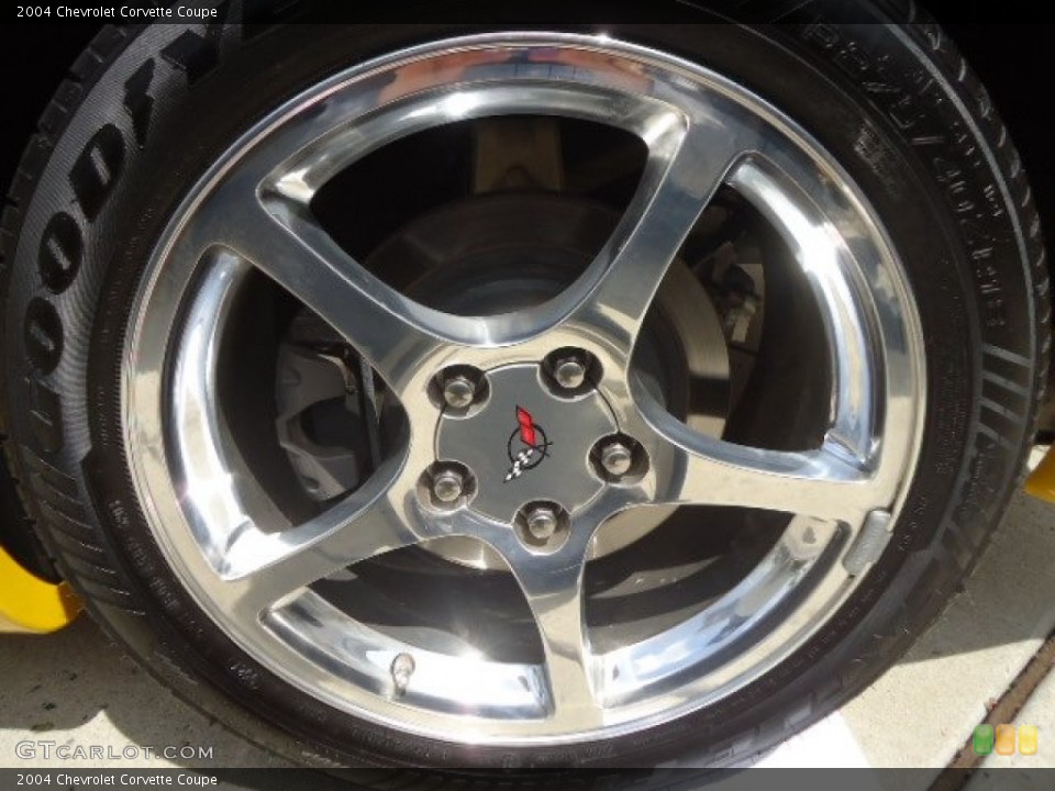 2004 Chevrolet Corvette Coupe Wheel and Tire Photo #65599754