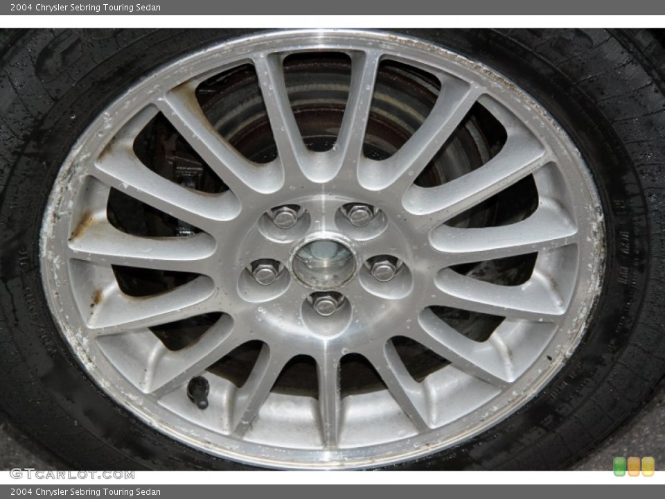 2004 Chrysler Sebring Touring Sedan Wheel and Tire Photo #65602022
