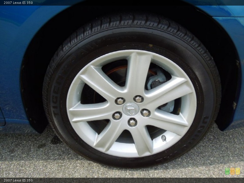 2007 Lexus ES 350 Wheel and Tire Photo #65604698