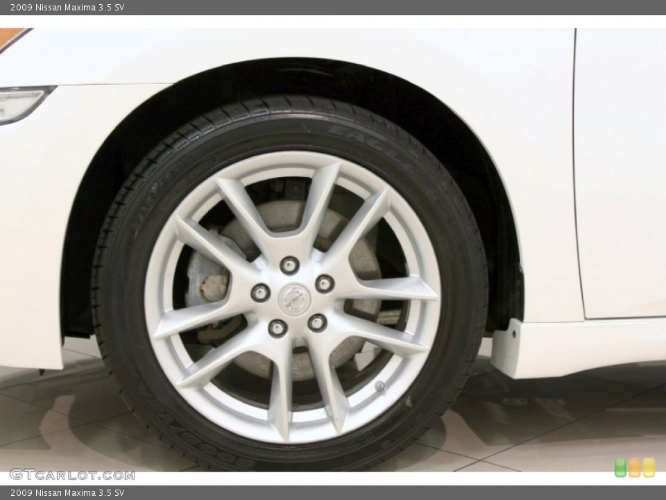 2009 Nissan Maxima 3.5 SV Wheel and Tire Photo #65605007