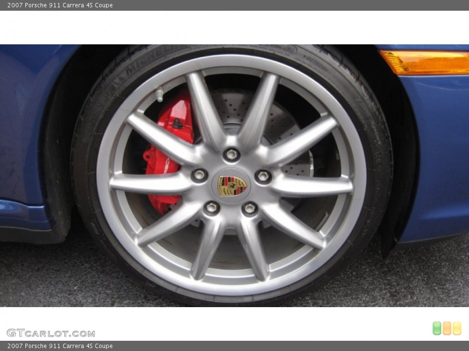 2007 Porsche 911 Carrera 4S Coupe Wheel and Tire Photo #65608916
