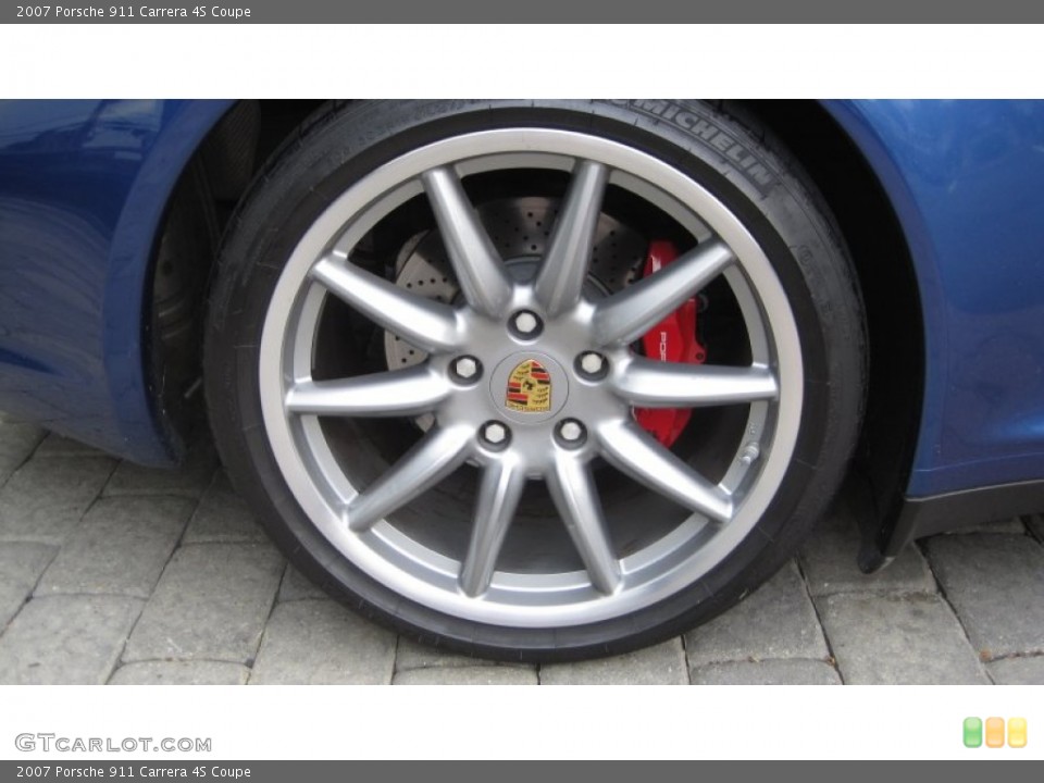 2007 Porsche 911 Carrera 4S Coupe Wheel and Tire Photo #65608920