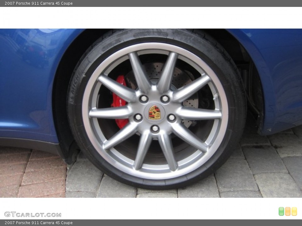 2007 Porsche 911 Carrera 4S Coupe Wheel and Tire Photo #65608923