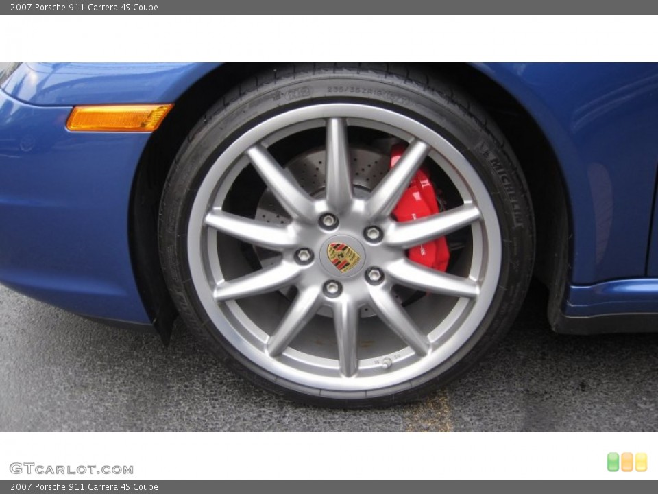 2007 Porsche 911 Carrera 4S Coupe Wheel and Tire Photo #65608926