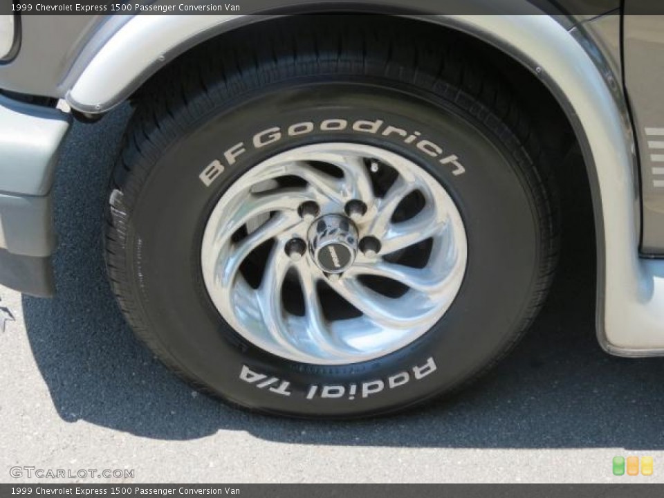 1999 Chevrolet Express Custom Wheel and Tire Photo #65621676