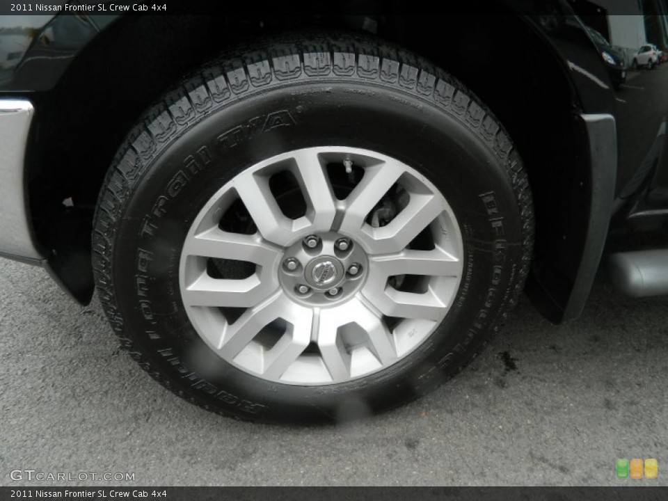2011 Nissan Frontier SL Crew Cab 4x4 Wheel and Tire Photo #65626141