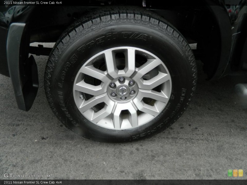 2011 Nissan Frontier SL Crew Cab 4x4 Wheel and Tire Photo #65626213