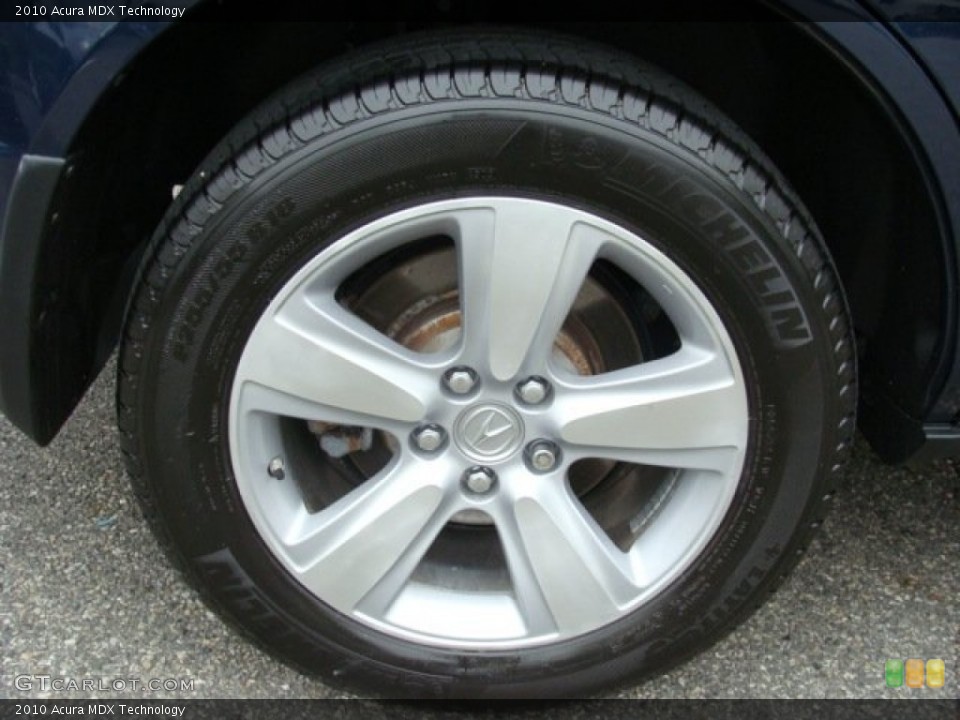 2010 Acura MDX Technology Wheel and Tire Photo #65631304