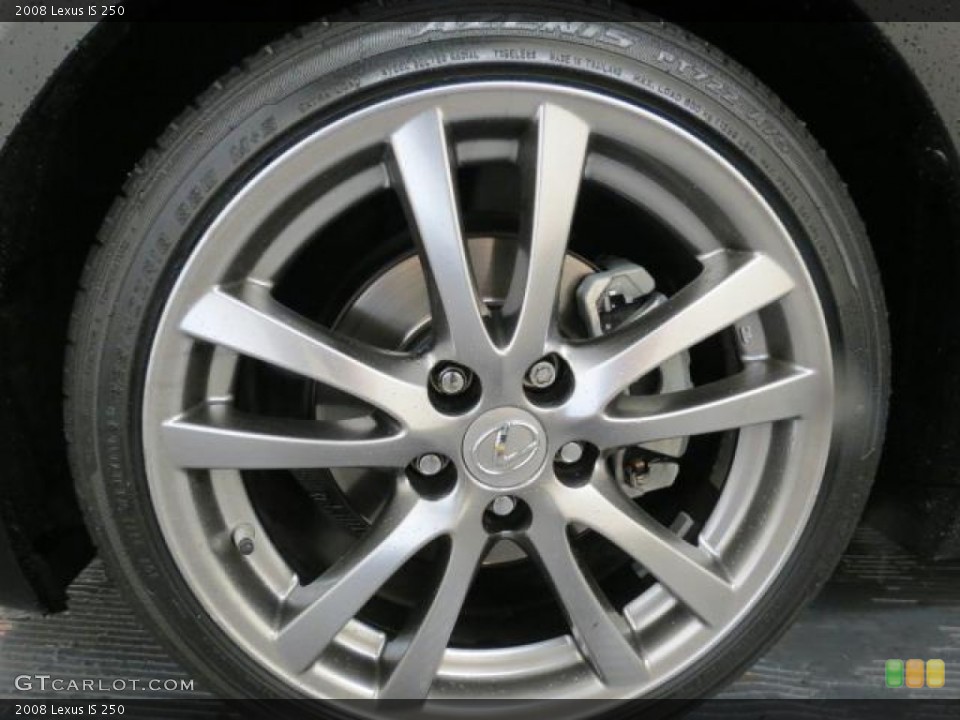 2008 Lexus IS 250 Wheel and Tire Photo #65633908
