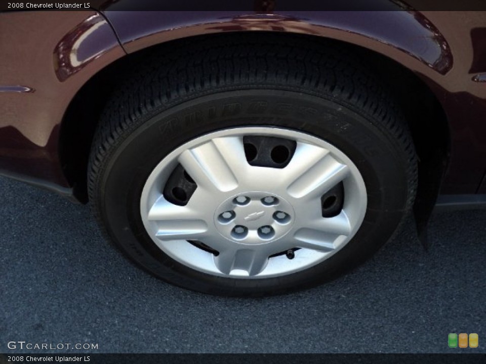 2008 Chevrolet Uplander LS Wheel and Tire Photo #65644603