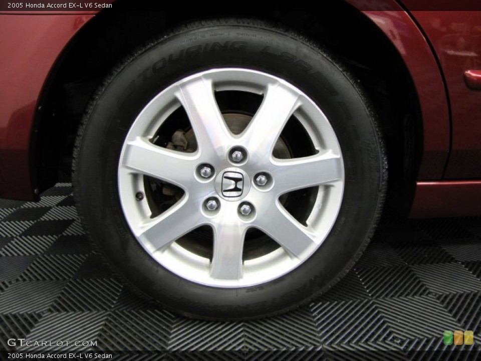 2005 Honda Accord EX-L V6 Sedan Wheel and Tire Photo #65650271