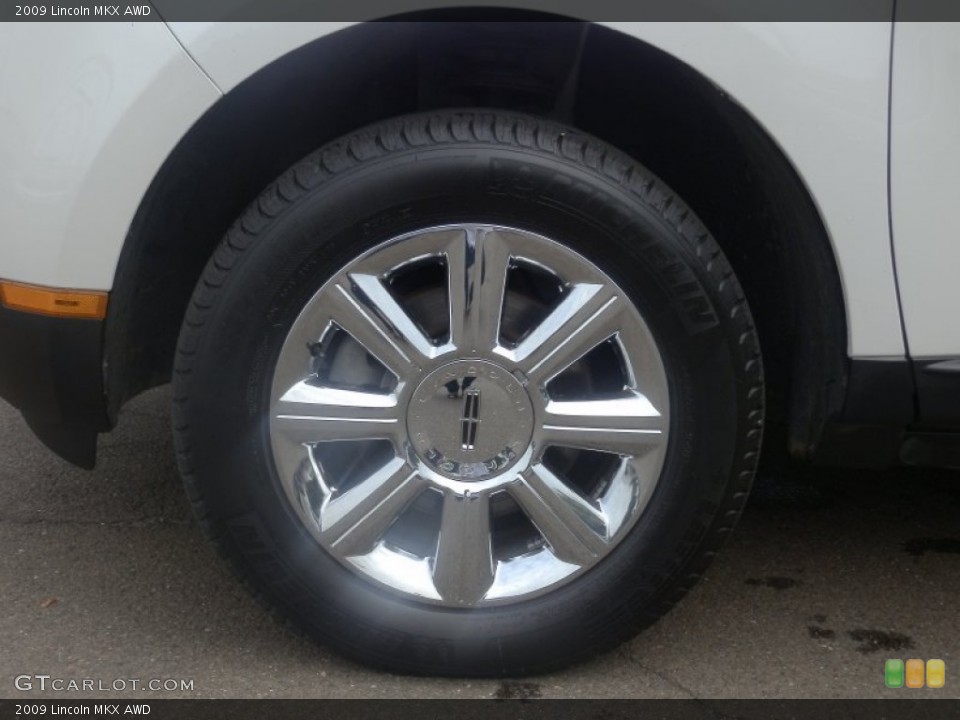 2009 Lincoln MKX AWD Wheel and Tire Photo #65656156